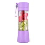 New Product Creative Portable Blender Mini Rechargeable Home Appliance Fruit + 380ml Blender - Image 4