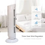 New Design Home Air Cooling Bladeless American Tower Fan with Remote Control and Filter Home Appliance Products - Image 2