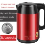 Hot gold red stainless steel electric kettle home appliances coffee tea kettle home appliances - Image 4
